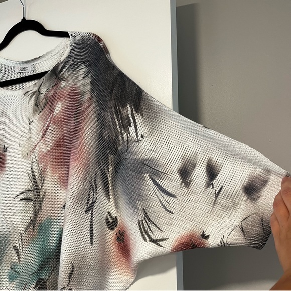 Luisa Ricci | Floral Knit Sweater - Picture 3 of 16